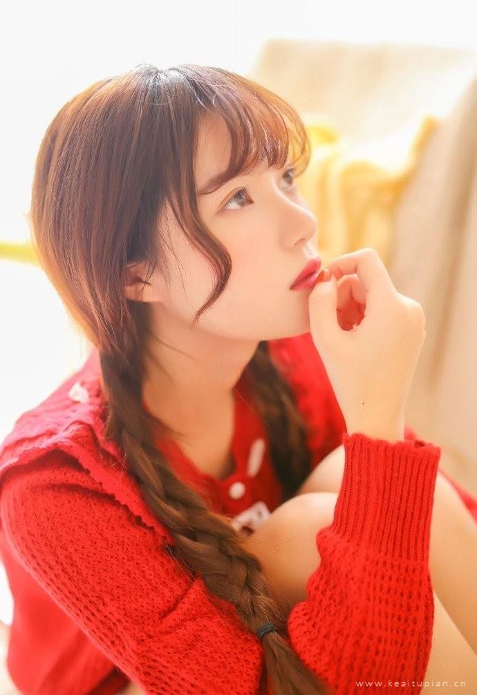 清纯少女感满满唯美美女写真壁纸图片