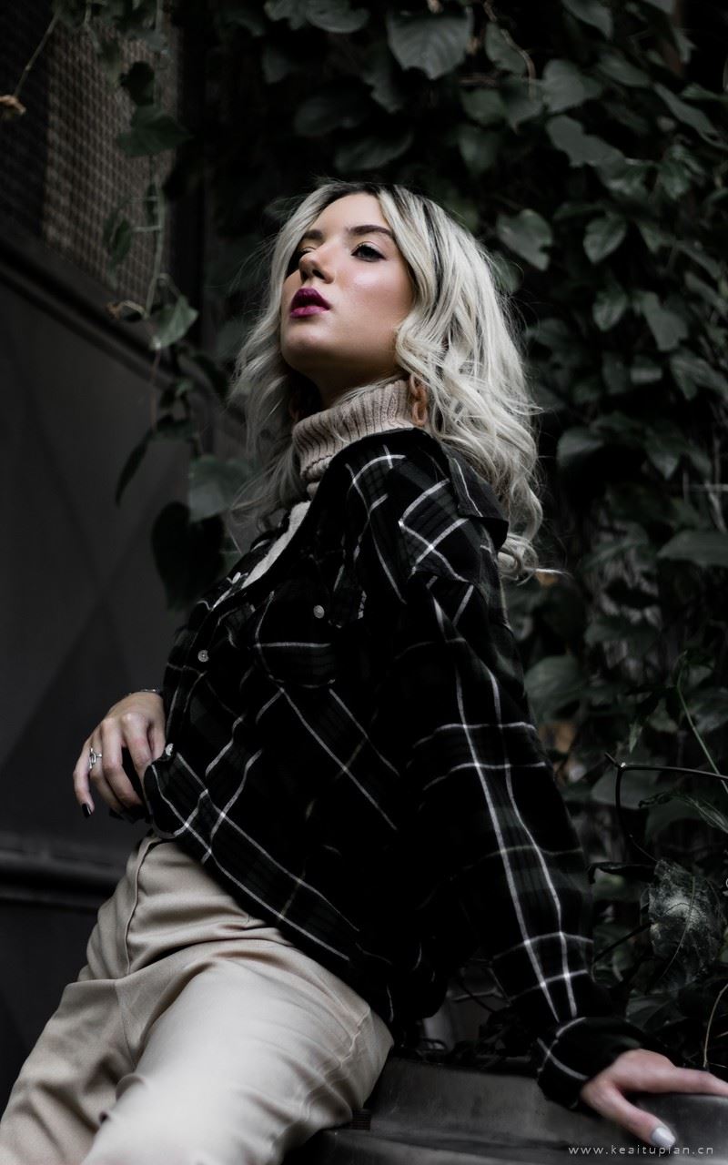 性感欧美女神高级感十足写真手机壁纸图