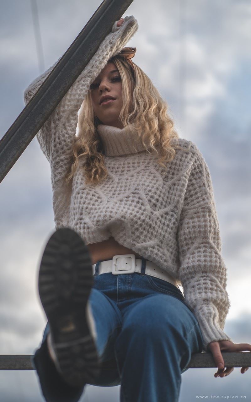 欧美时尚气质美女高清街拍写真图片