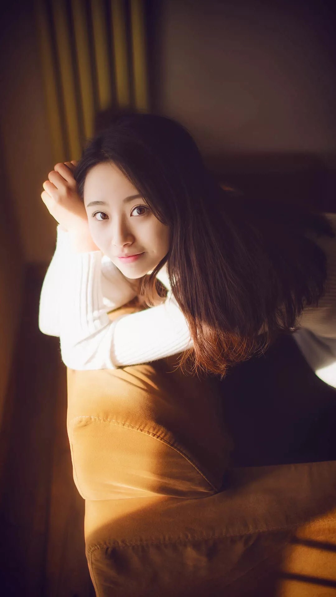 清纯校花高清图片