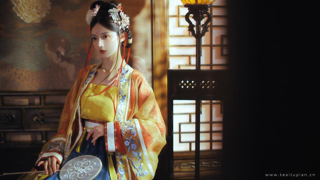 国风美女温柔气质私房写真图片桌面壁纸