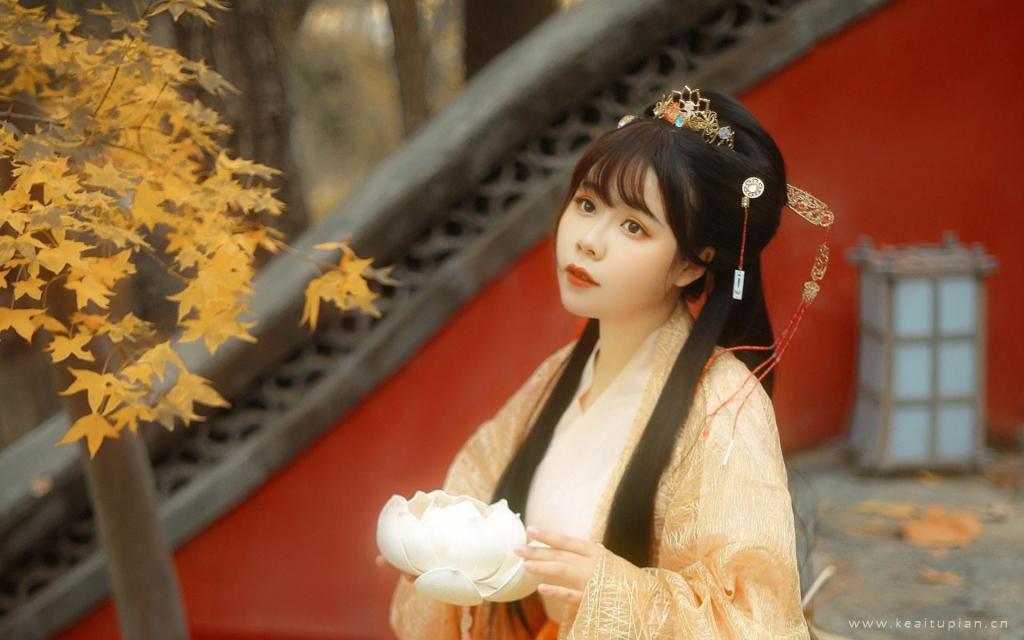古风美女温雅唯美高清写真壁纸图片大全