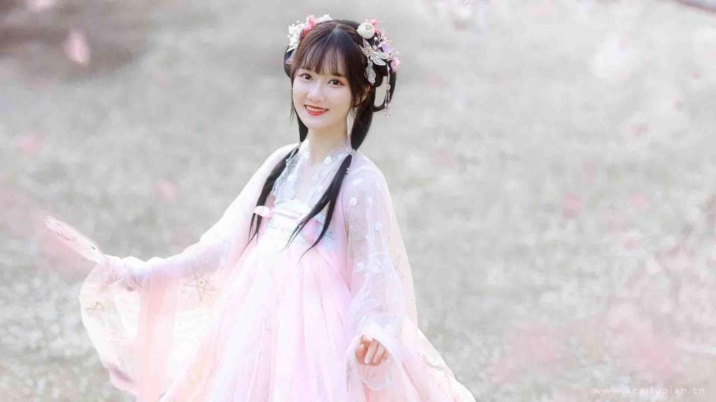 唯美迷人少女清纯梦幻写真图片桌面壁纸