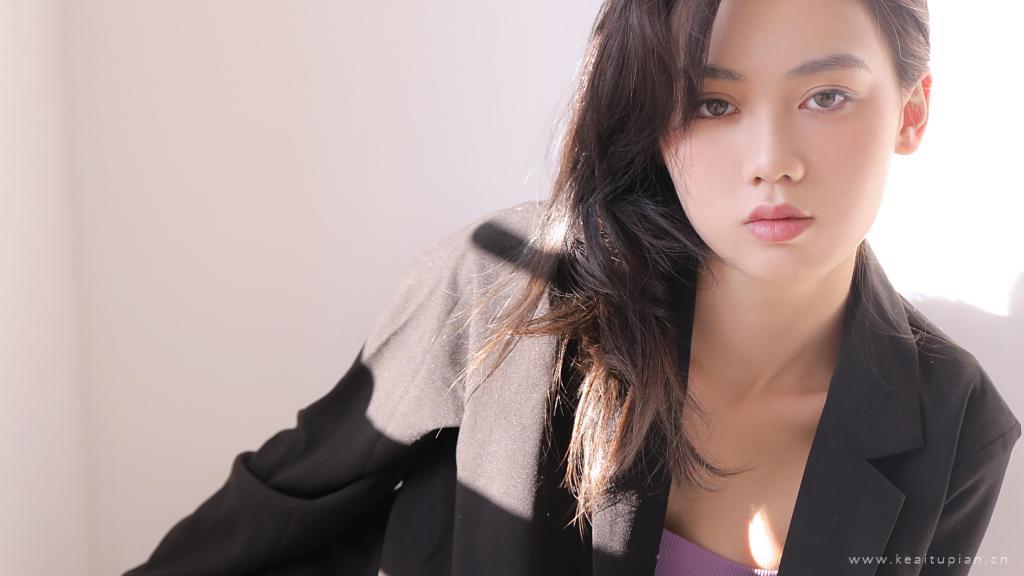 帅气韩系少女个性写真图片