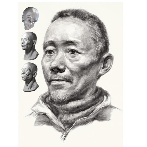 素描头像临摹图片高清 头像素描图片高清临摹作品