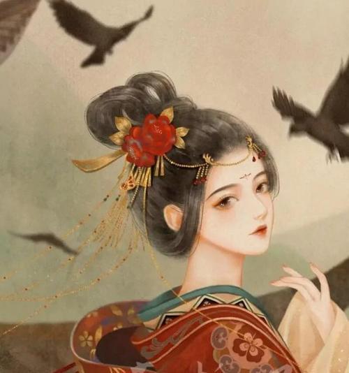 中国风元素头像 中国风头像女