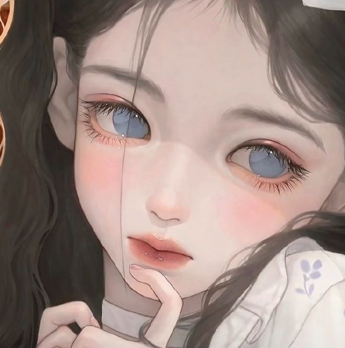 简单耐看的动漫女生图片适合永久做头像好看