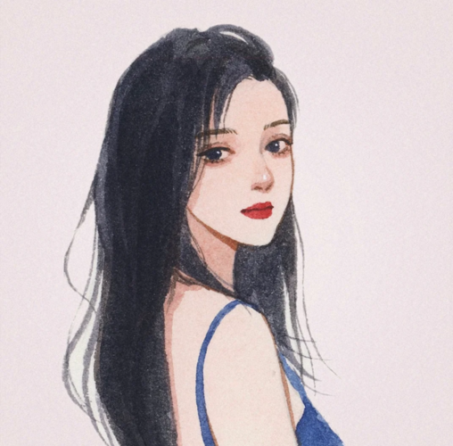 超唯美手绘女生头像 超唯美手绘女生头像图片高清