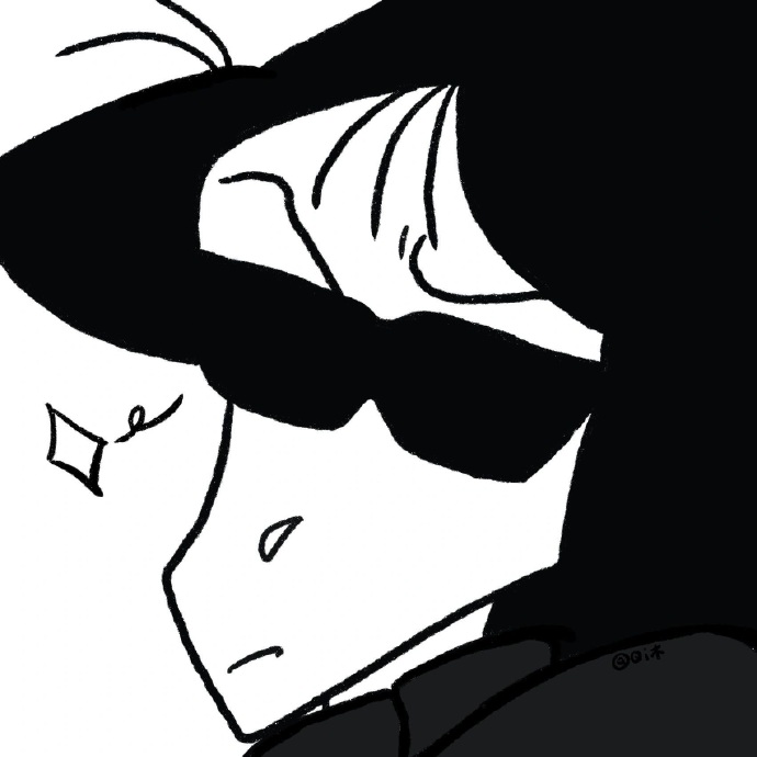 蜡笔小新全员恶人头像 蜡笔小新人物黑白手绘头像图片