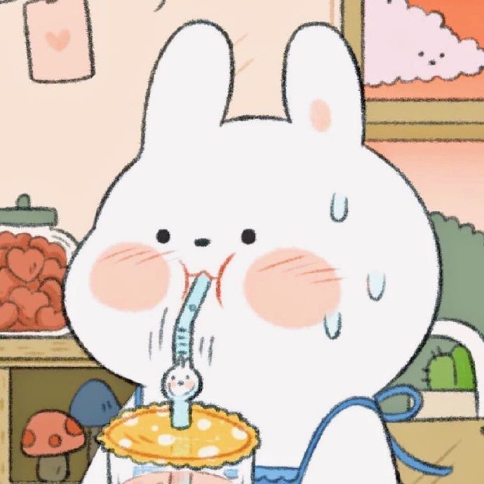 一看就很夏天的微信卡通头像图片|表示很热的图片