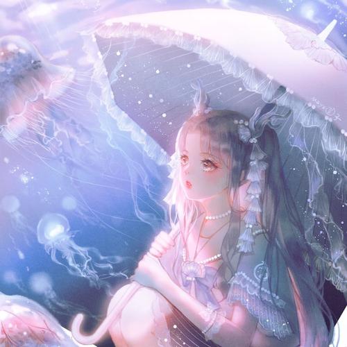 仙气蓝色系女生头像 仙女头像蓝色系