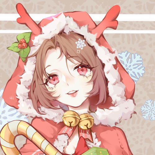 圣诞节头像动漫 圣诞动漫头像