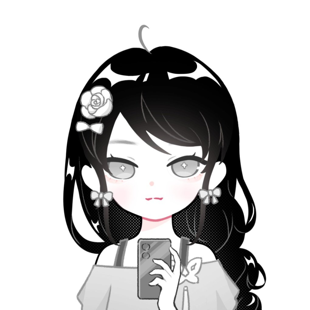 少女的日常头像图片 女生手绘卡通微信头像