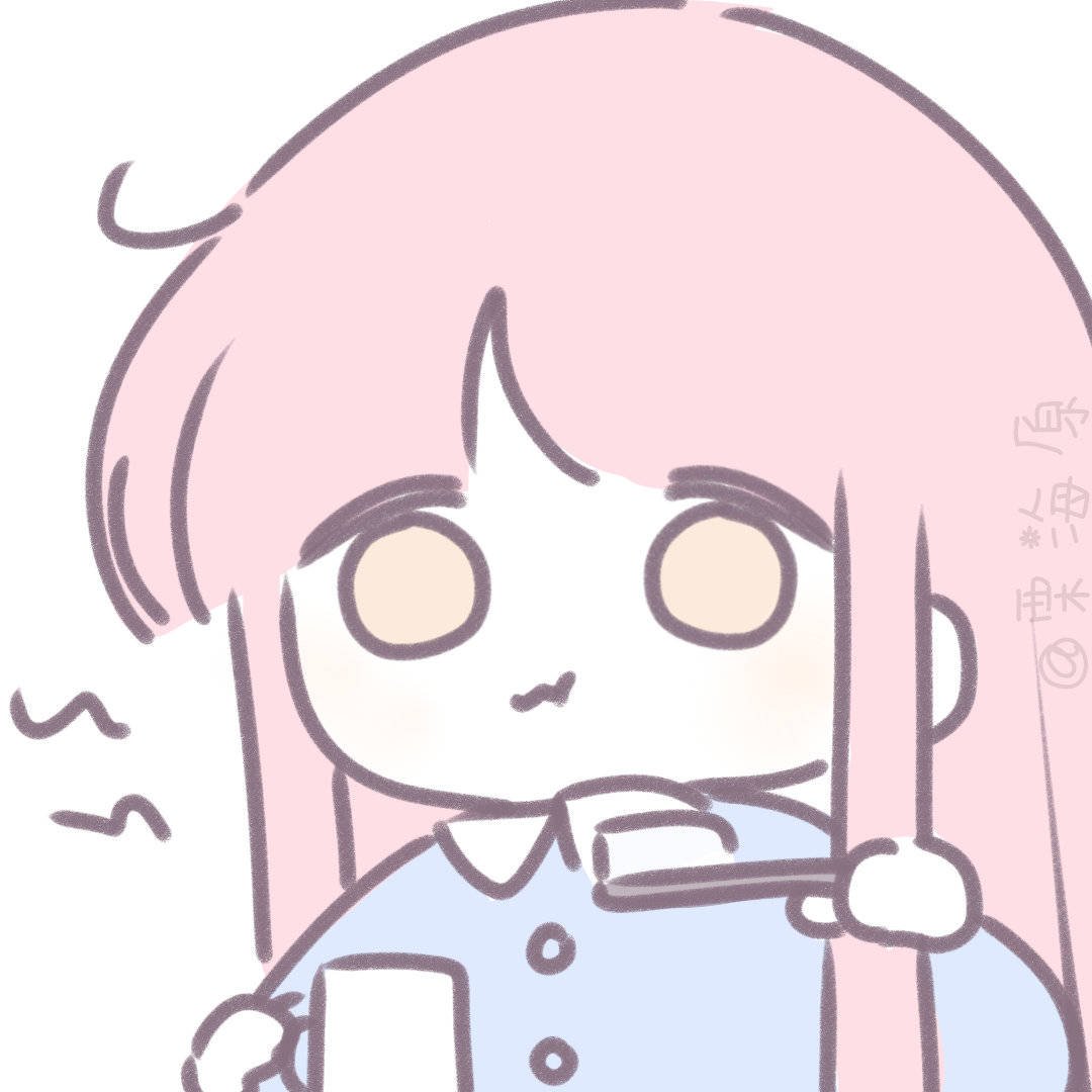 栗海原头像图片 栗海原头像女粉色图片