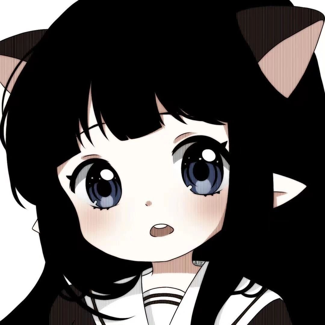 黑白动漫女头头像图片 黑白女生动漫头像大全