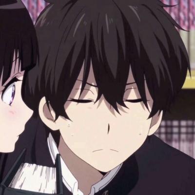 二次元情侣头像一男一女分开 二次元情侣头像两男