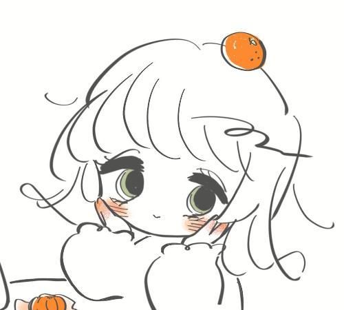 可爱头像简笔画 可爱头像简笔画图片大全