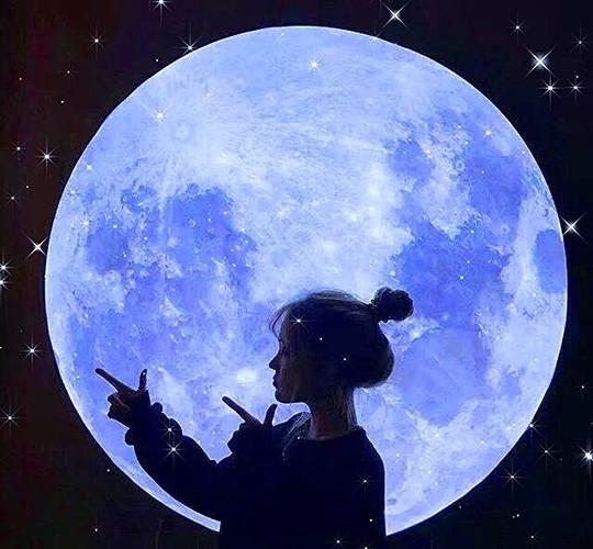 蓝色系ins头像 蓝色系ins少女心头像