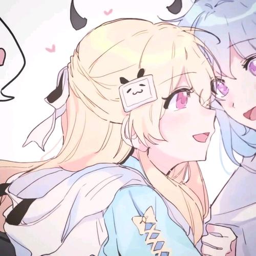 女生情头百合头像 女女百合头像情侣头像好看的