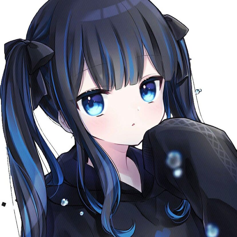 卡通女生头像二次元图片 卡通可爱女生头像萌萌哒的图片