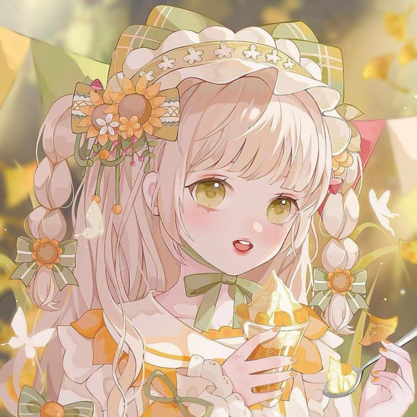 可爱女生卡通人物头像 卡通画女生头像大全