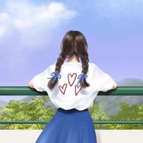 不明显的闺蜜头像 不是很明显的闺蜜头像