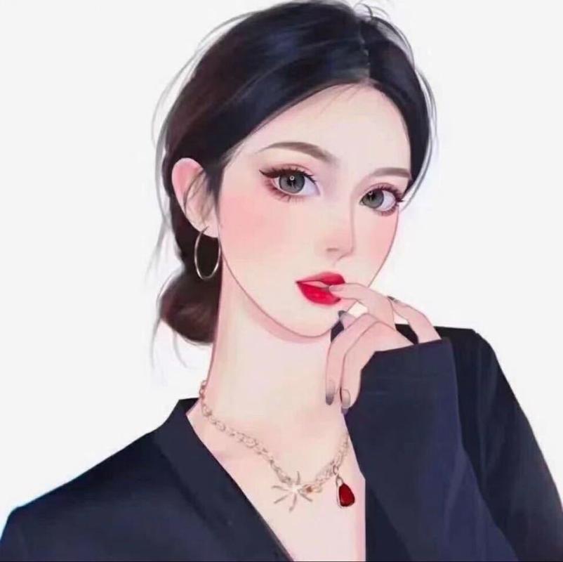 卡通女头像唯美有气质 卡通女生头像唯美时尚图片