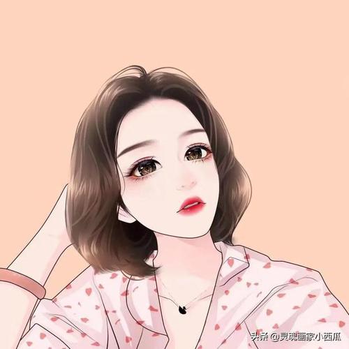 漫画微信头像女 微信漫画女头像图片高清