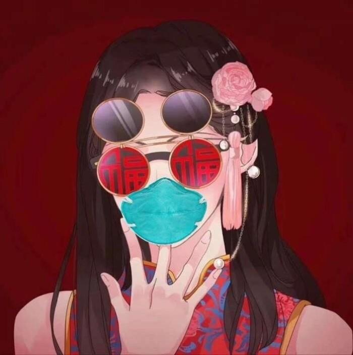 新年专用情侣头像 超级好看的新年情侣头像