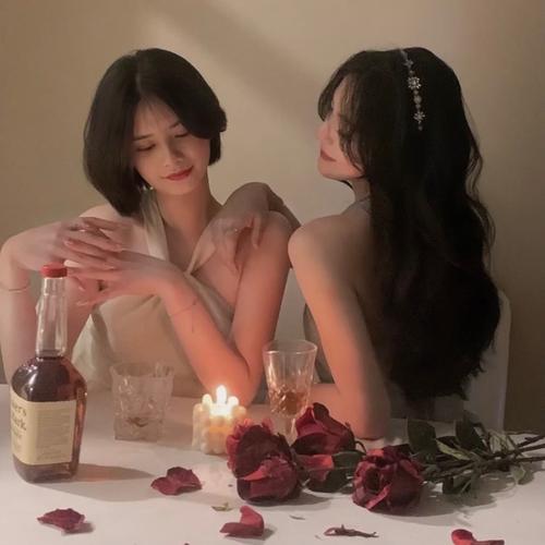 闺蜜头像ins高级质感双人 女生头像ins高级质感不露脸闺蜜二人