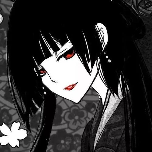 霸气女头像动漫黑色系 好看的头像图片女霸气动漫黑色