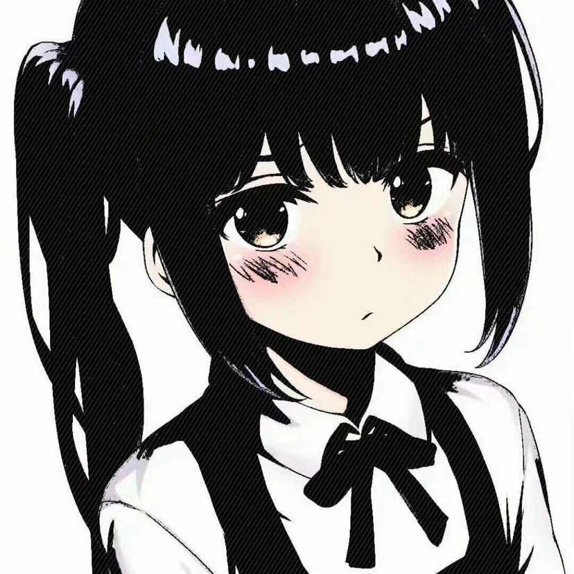 二次元动漫女头图片 二次元手绘头像女生