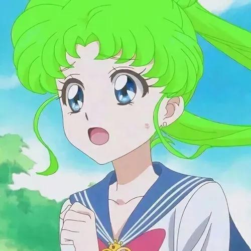 绿色动漫头像 绿色可爱头像动漫头像
