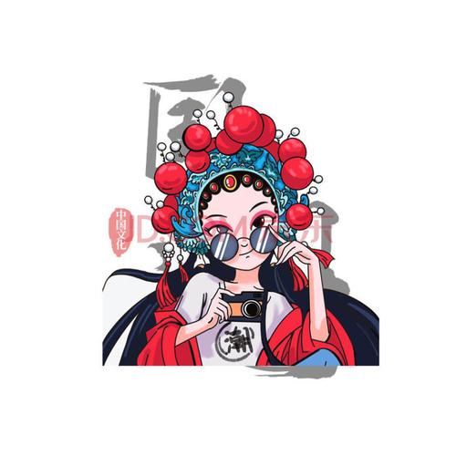 国潮中国风头像女 国潮头像大全