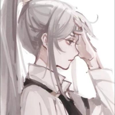 动漫女生头像高冷 动漫女生头像高冷图片黑白