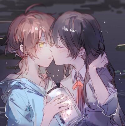 百合动漫头像 神仙百合头像动漫图片大全