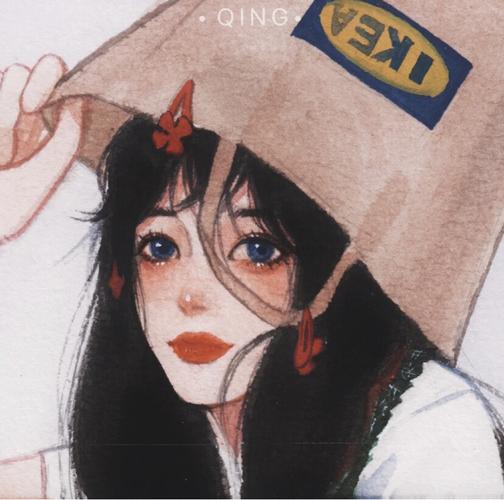 动漫头像手绘 手绘图头像卡通动漫