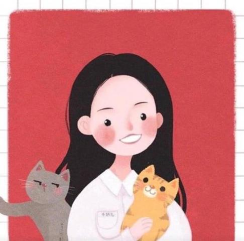 情侣头像红色 情侣头像背景图红色