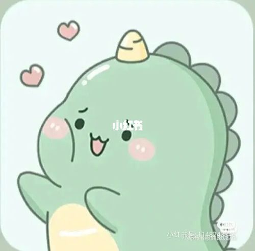 恐龙头像卡通 动漫卡通恐龙头像