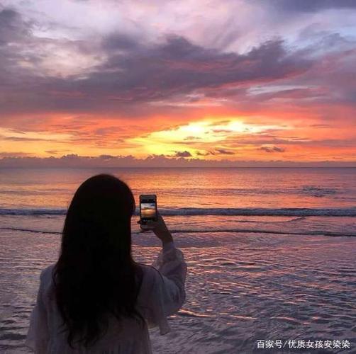 女生头像风景 女生头像风景图片背影