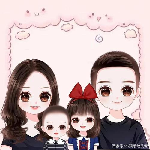 适合一家四口的头像 一家四口好看的头像图片