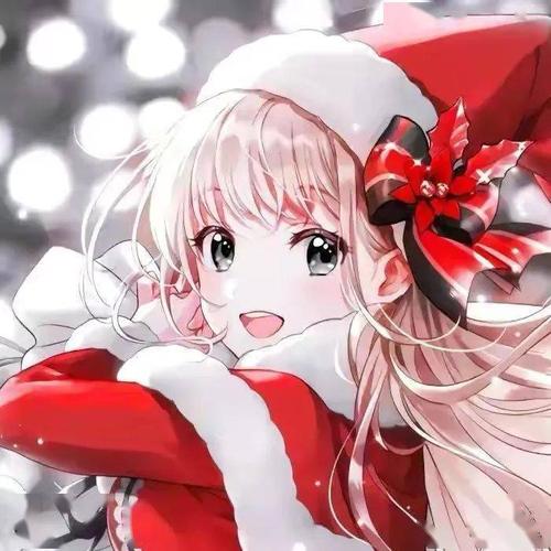 圣诞头像动漫 圣诞动漫人物头像