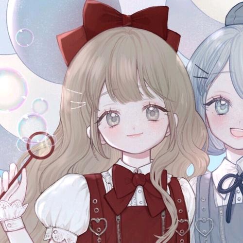 卡通闺蜜头像 卡通图片可爱闺蜜头像