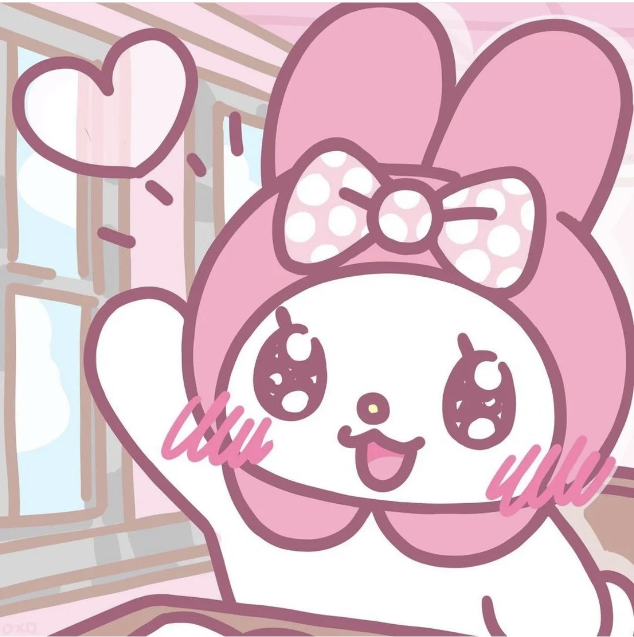 可爱美乐蒂头像图片 美乐蒂可爱头像粉色