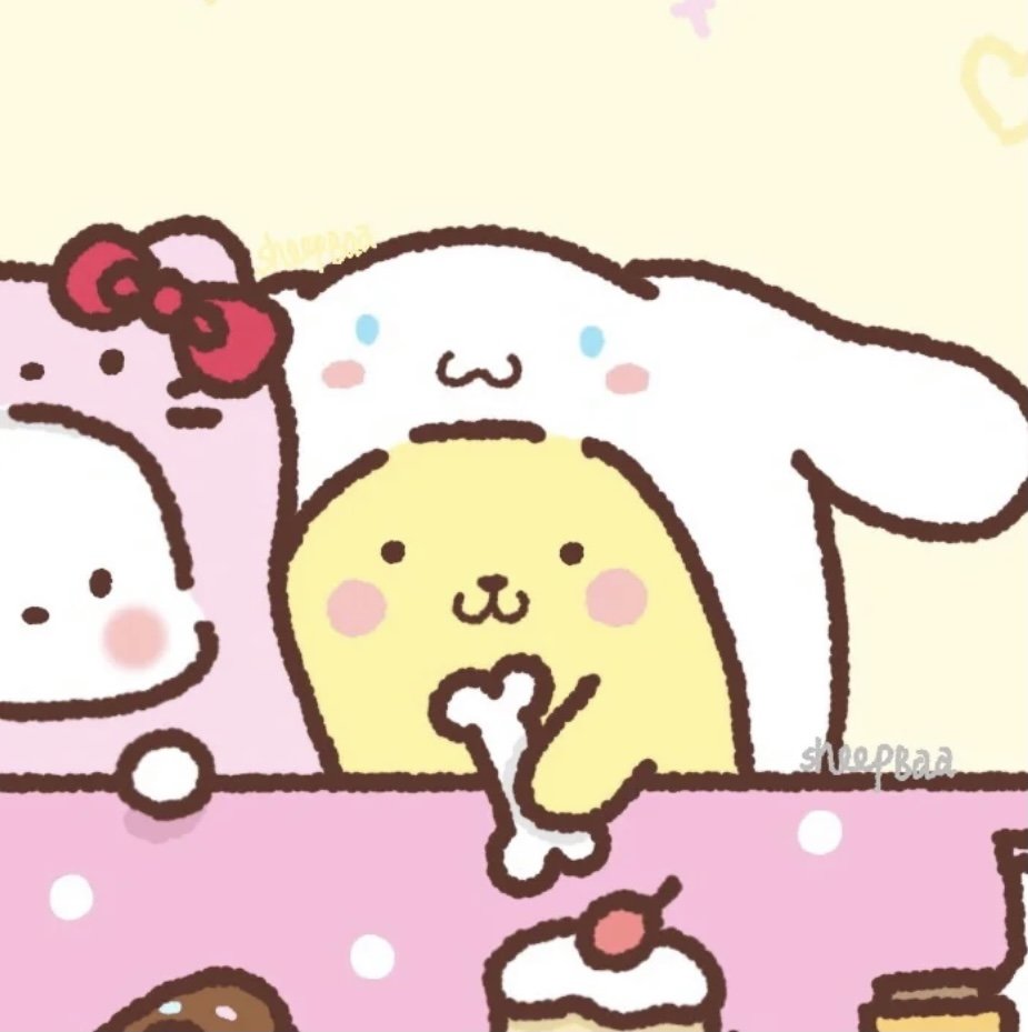 多人可爱头像动漫图片 三人闺蜜头像动漫可爱图片