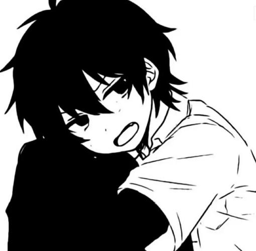 男生黑白动漫头像 头像动漫男生黑白