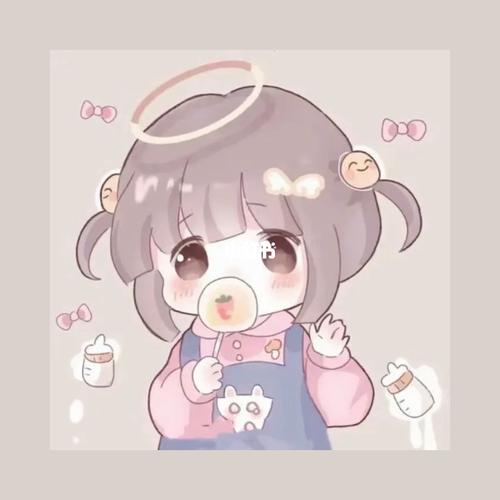 女生头像卡通可爱呆萌 卡通头像女呆萌可爱图片