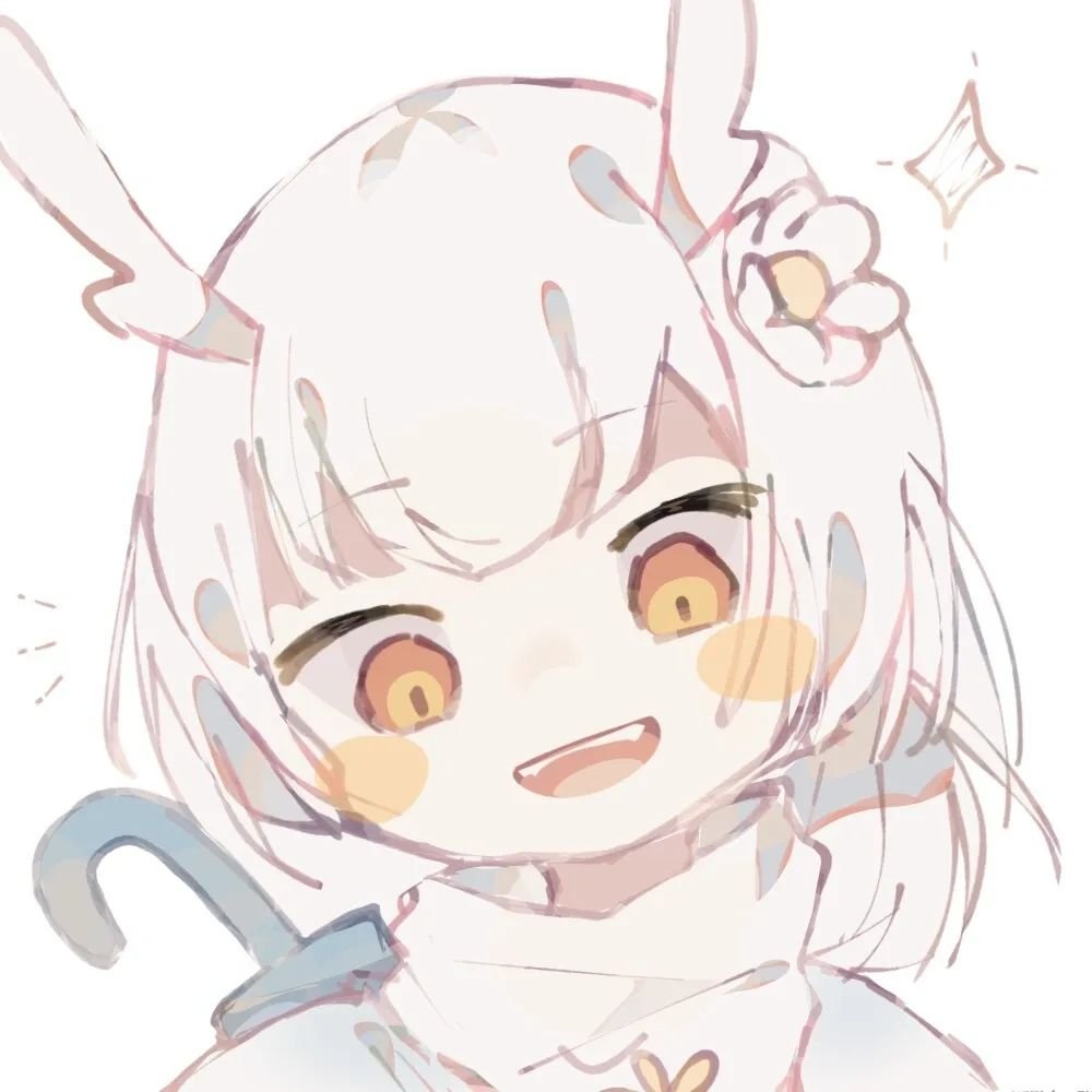 卡哇伊女头头像图片 手绘卡通头像图片