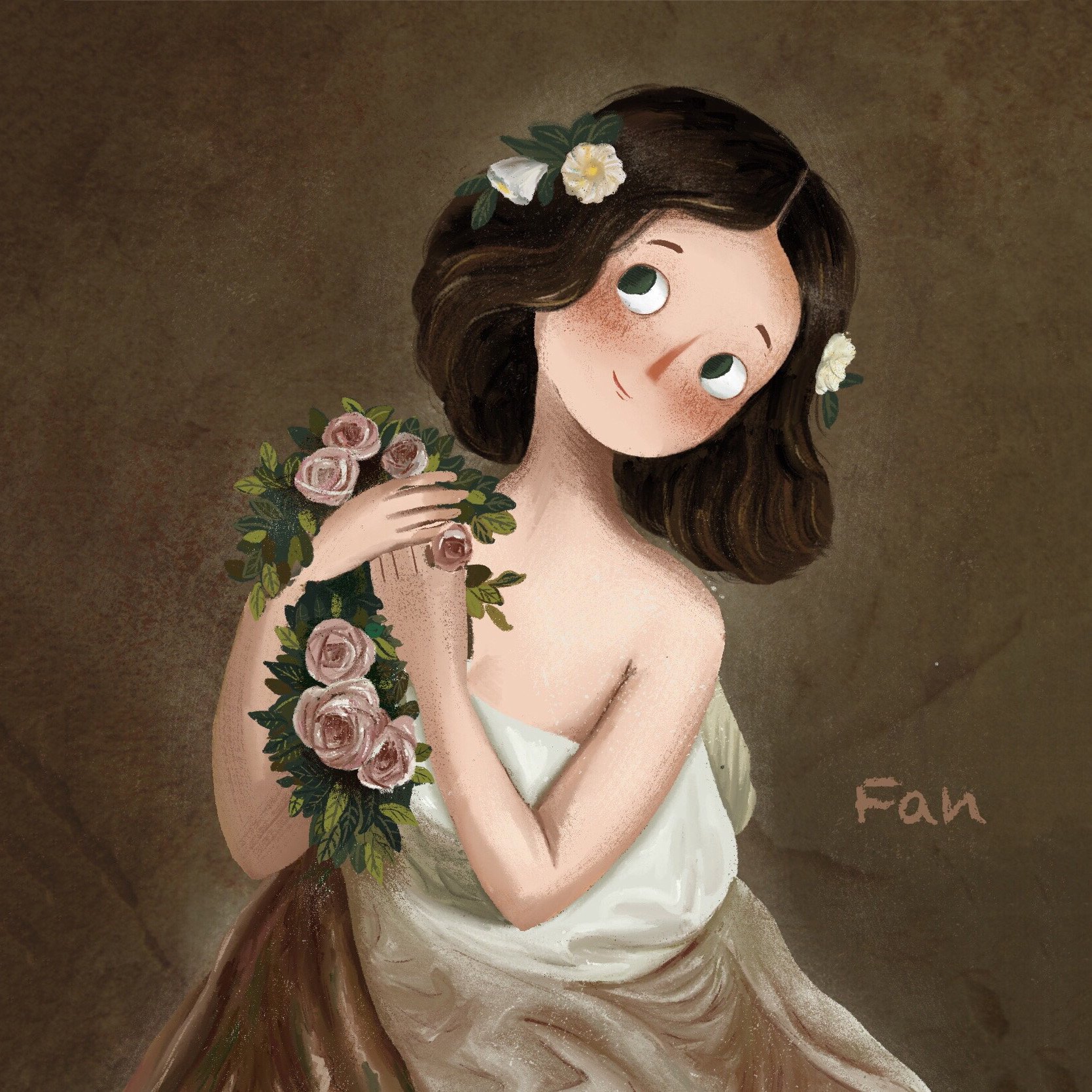 卡通人物头像图片 手绘人物头像图片