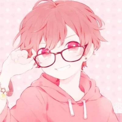 情侣头像粉色系一男一女 情侣头像卡通粉色一男一女